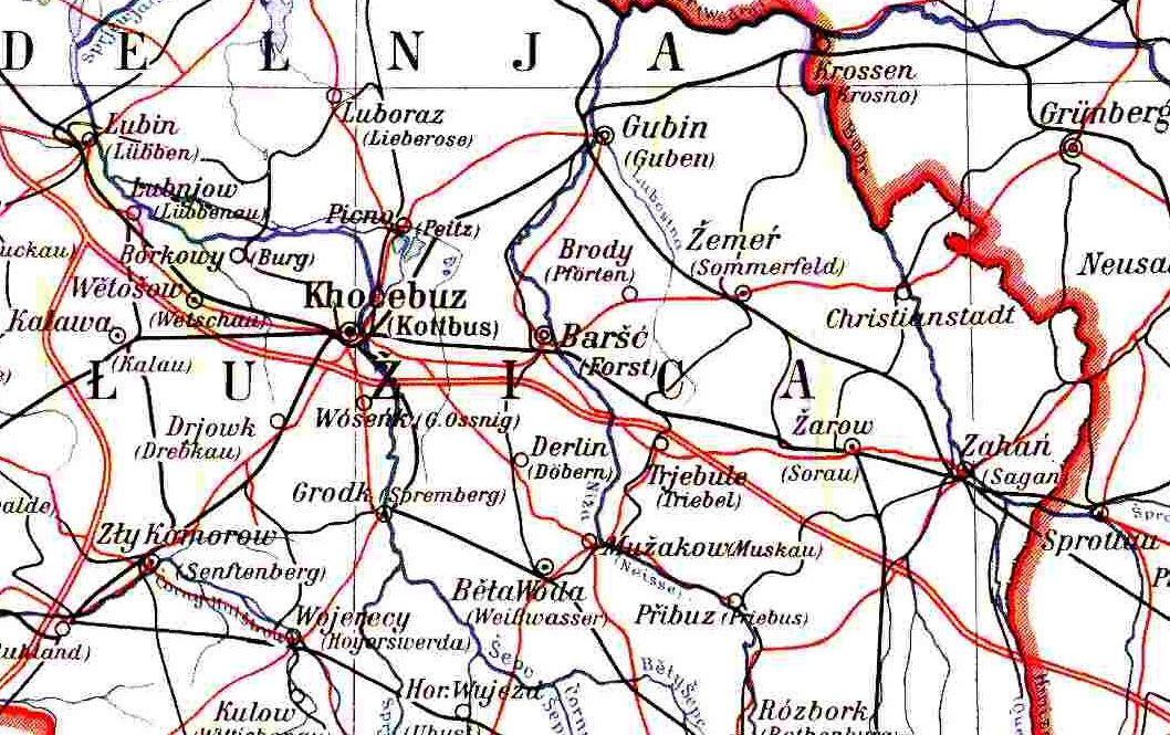 Historia Świbnej dolne Łużyce 1945